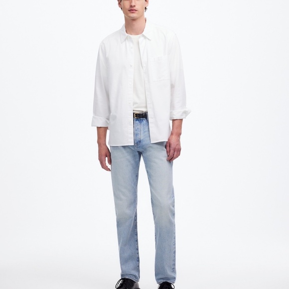 Madewell The 1991 Straight-Leg Selvedge Jeans Men’s 32x32 Light Wash - Picture 1 of 9